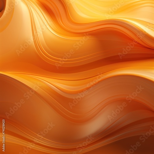 Orange organic lines as abstract wallpaper background design