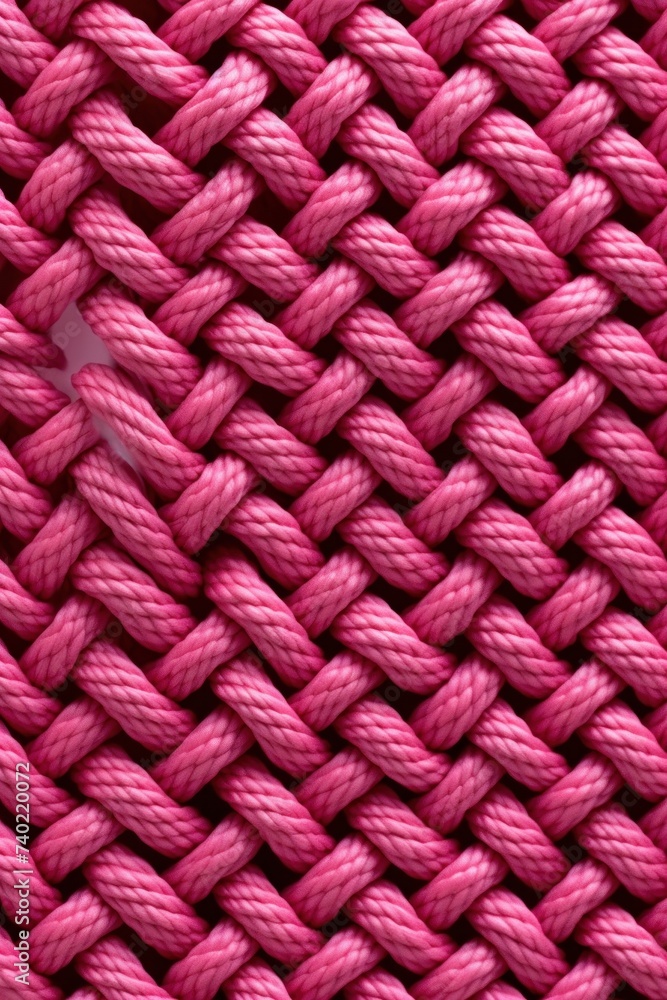 Pink rope pattern seamless texture