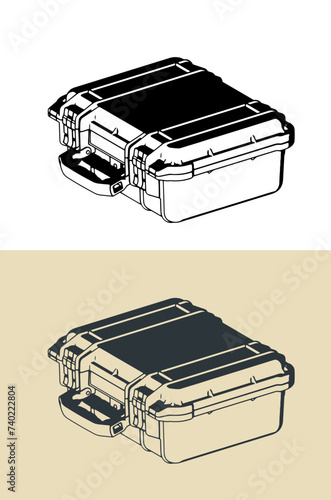 Rugged shockproof case
