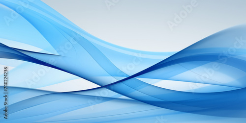 Abstract blue gradient textured background with dynamic, technology background, glowing light rays, soft waves