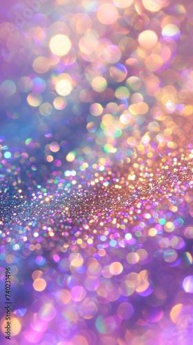 Sparkling holographic glitter  abstract background