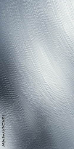 Silver retro gradient background with grain texture 