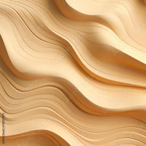 Tan organic lines as abstract wallpaper background design