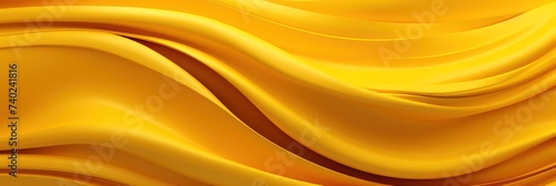 Yellow organic lines as abstract wallpaper background