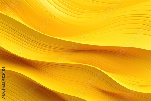 Yellow organic lines as abstract wallpaper background