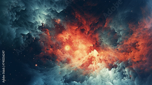abstract outer space