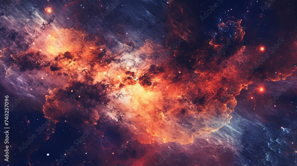 Fototapeta premium abstract outer space