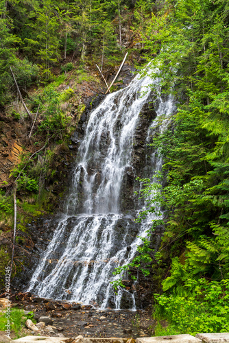 Ione Falls  British Columbia  Canada