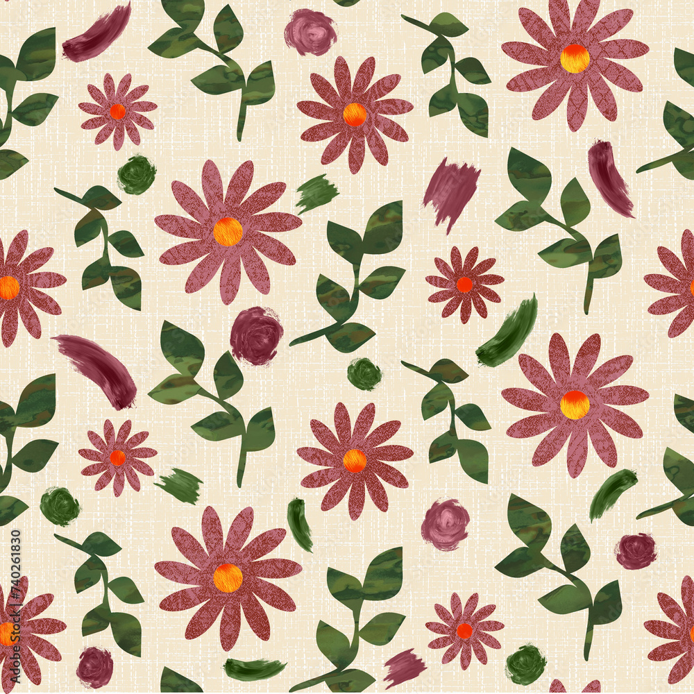 Daisy Leaf Splatter Linen Backdrop Watercolor Simple Geometric Pattern Composition Best Use in Web Design Business Card Invitation Poster Textile Print Home Textile Shirt Dress Skirt Throw Pillow Sofa Daisy Leaf Splatter Linen Backdrop Watercolor Simple Geometric Pattern Composition Best Use in Web Design Business Card Invitation Poster Textile Print Home Textile Shirt Dress Skirt Throw Pillow Sofa