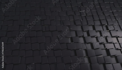 squares pattern black background