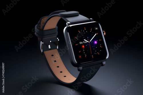 Cool Smartwatch, new technology smartwatch, product photo of a smartwatch