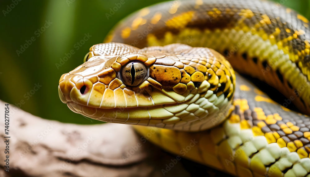 close up of a snake close up of a snake