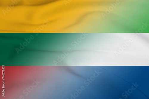 Lithuania and Sierra Leone official flag international relations SLE LTU