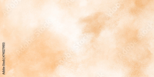 Abstract orange watercolor soft background. Colorful bright and beautiful grunge texture decorative painted background. Cloudy orange  watercolor hand painted grunge texture background