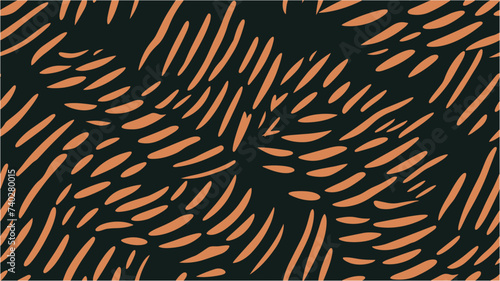Nature Wallpaper Template. Raster. Vector. Modern illustration background for design. Hand drawn vector abstract wallpaper. Simple background with zigzag line pattern. Seamless. photo