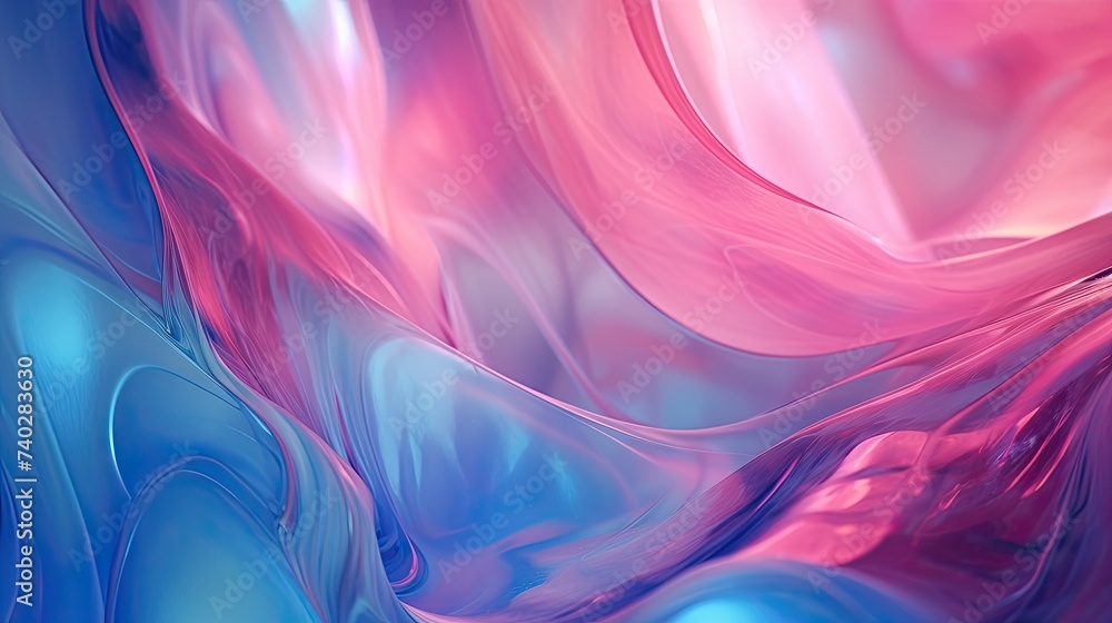 Vibrant Glass Texture with Illuminated Blue and Pink Stains for Abstract Background Vibrant Glass Texture with Illuminated Blue and Pink Stains for Abstract Background