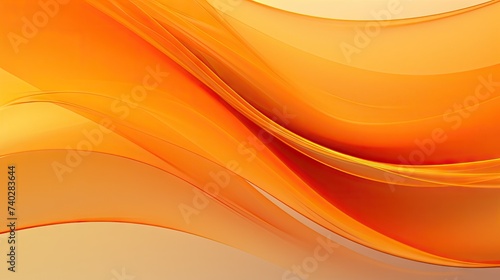 Vibrant Citrus Fusion: Energetic Abstract Blend of Orange and Yellow Tones