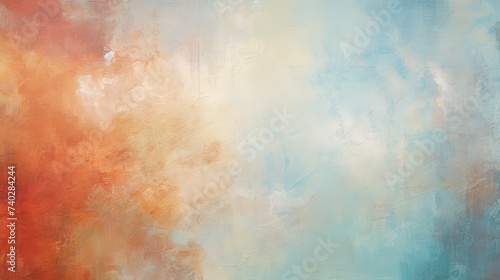 Vibrant Abstract Artwork with Red and Blue Tones for Creative Background Design