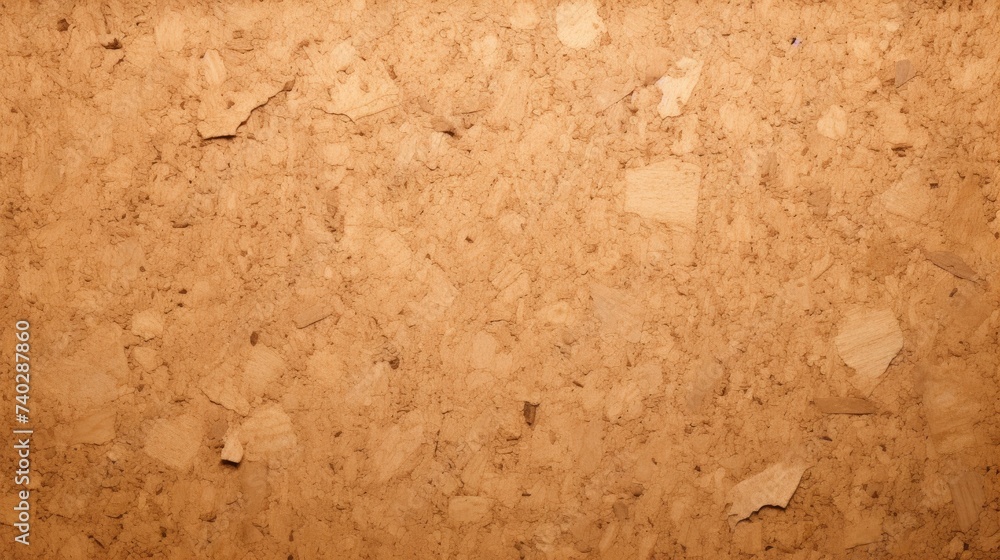 Rustic Brown Wall with a Heap of Natural Wooden Chips Texture Background