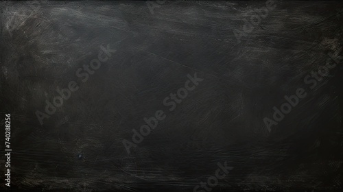 Elegant Black Chalkboard with Border for Stylish Background Design