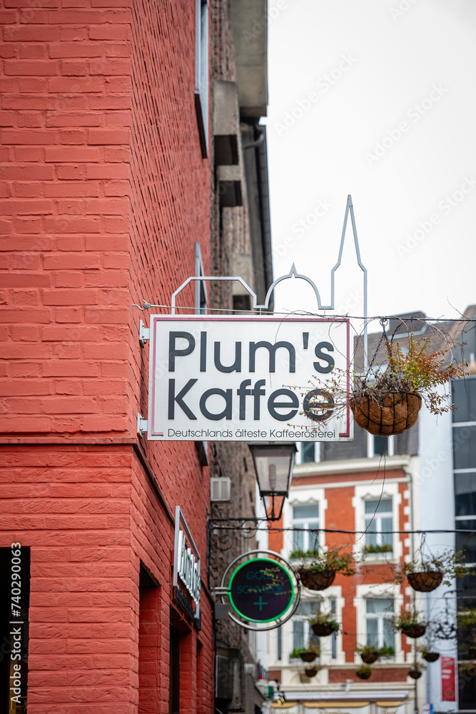 Aachen, 17. Februar 2024 Deutschlands älteste Kafferösterei Plum's