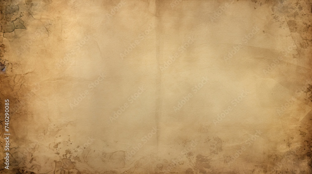 Elegant Gray Background with Antique Texture of Aged Paper for Artistic Design Projects