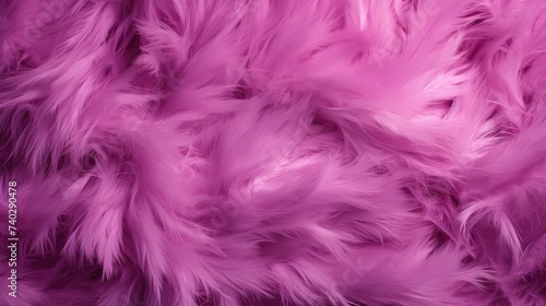 Soft Velvet Pink Feathers Texture Close Up - Delicate and Elegant Abstract Background