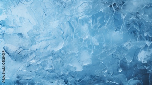 Captivating Ice Texture Background with Stunning Blue Frozen Patterns and Crystal Clear Details