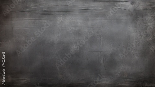 Monochrome Tiled Texture of Blackboard Background with Subtle Gray Patterns photo