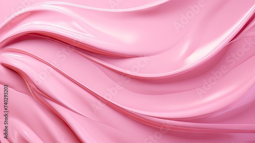 Elegant Pink Silky Background with Soft Texture for Cosmetics and Beauty Designs