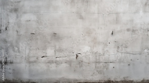 Bold Black and White Sign Against a Minimalist White Concrete Wall Background