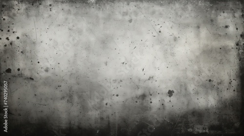 Ethereal Urban Decay: A Captivating Black and White Wall Textured with Dust and Grunge