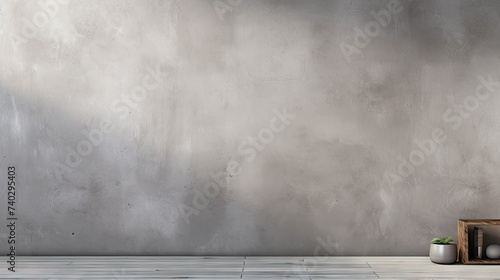 Minimalist White Vase Adorning a Rustic Wooden Table in a Contemporary Setting