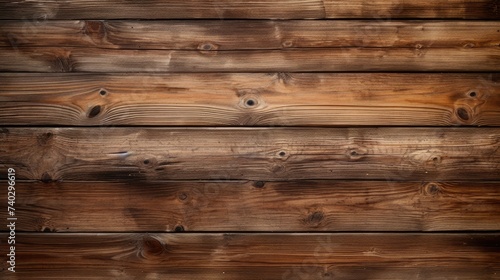 Rustic Wooden Wall Featuring Detailed Brown Wood Texture Background Design