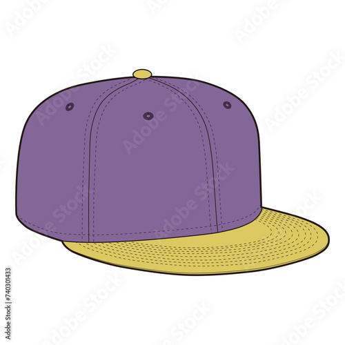 9FIFTY Snapback Cap Vector Design Illustration