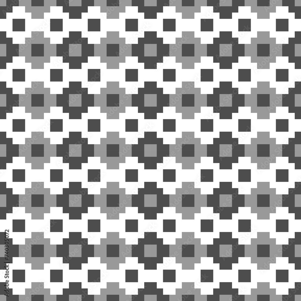 Seamless pattern. Ancient mosaic. Inca crosses, squares ornament. Ethnic background. Tribal wallpaper. Folk image. Tribe motif. Digital paper, web design, ethnical textile print. Vector artwork. Seamless pattern. Ancient mosaic. Inca crosses, squares ornament. Ethnic background. Tribal wallpaper. Folk image. Tribe motif. Digital paper, web design, ethnical textile print. Vector artwork.