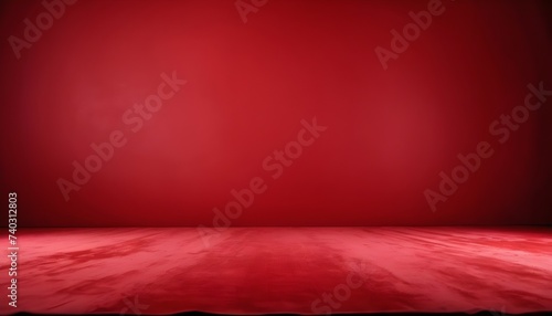 Scarlet red velvet set background photo