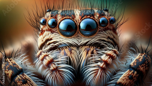 close-up of a cute spider © Jonas Weinitschke