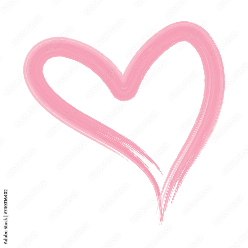 Isolated heart shape icon Vector Isolated heart shape icon Vector