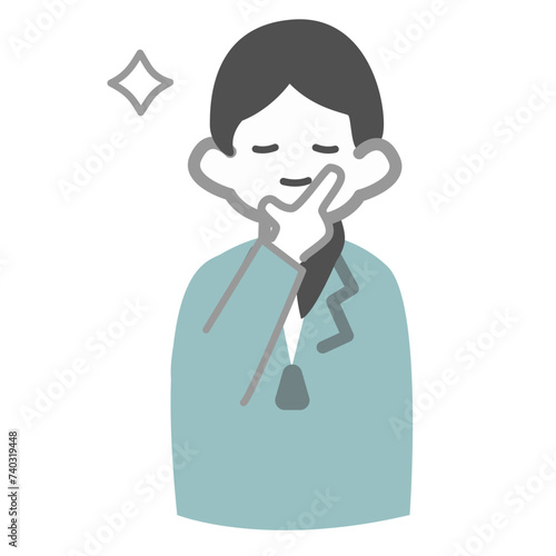 自信満々にポーズを決める女性作業員