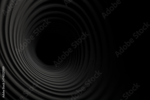 black tunnel background
