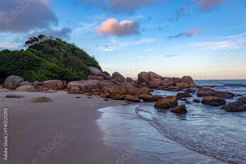 praia do Defunto praia das Cordas  cidade de Governador Celso Ramos Santa Catarina Brasil   praia das Bananeiras   photo