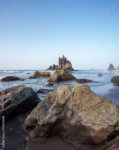 Beach Playa de Benijo in Tenerife