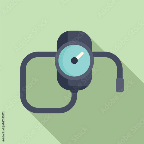 Diving oxygen tool icon flat vector. Travel exotic school. Travel adventure