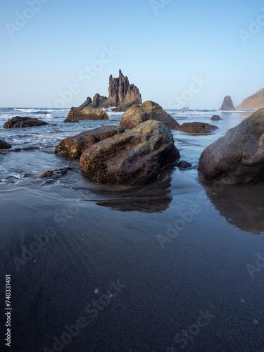 Beach Playa de Benijo in Tenerife