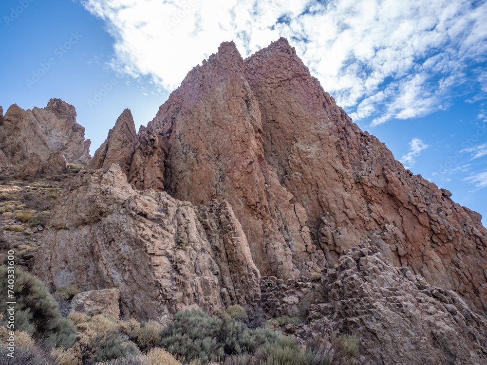 Landscape of Teide National Park