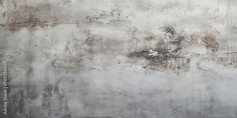 Gray grunge background with scratches dirty grey cement textured wall. Vintage wide long backdrop for design web banner Gray grunge background with scratches dirty grey cement textured wall. Vintage wide long backdrop for design web banner