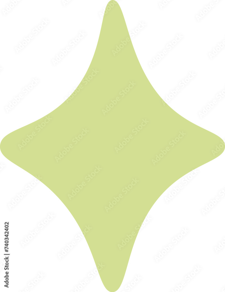 Obraz premium Rhombus Abstract Icon