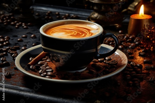 Coffee. aroma-filled mornings with a cup of rich brew  indulging in the comforting warmth  flavor  and culture of coffee  an essential daily ritual for enthusiasts worldwide.