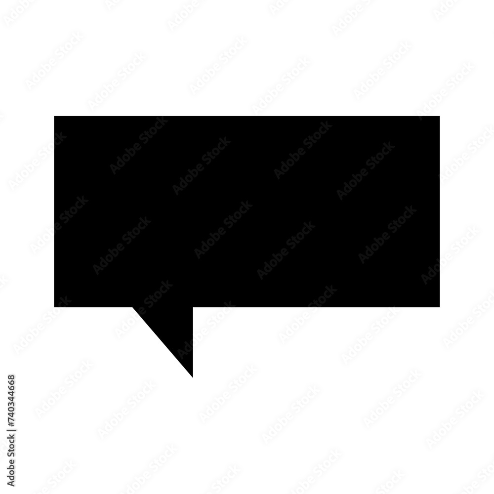 Speech bubble icon Speech bubble icon